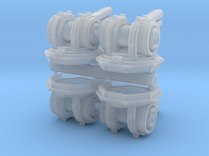 BYOS ADD ON CANNON SET 3d printed 