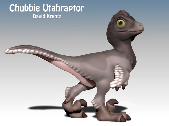 Raptor Chubbie 3d printed