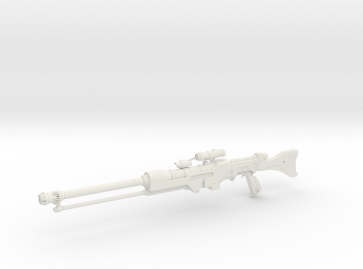 1:12 Miniature Imperial Sniper Rifle 3d printed 