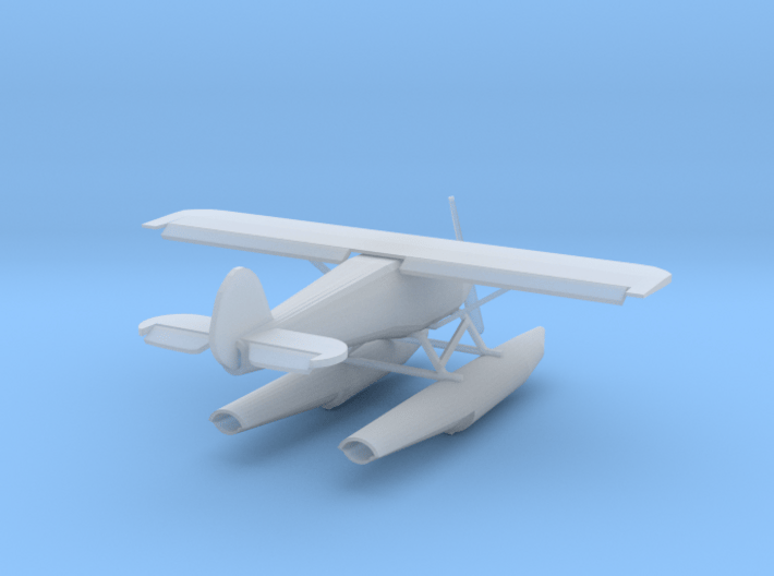 Sea Plane Z scale 3d printed Cessna Skywagon Z scale
