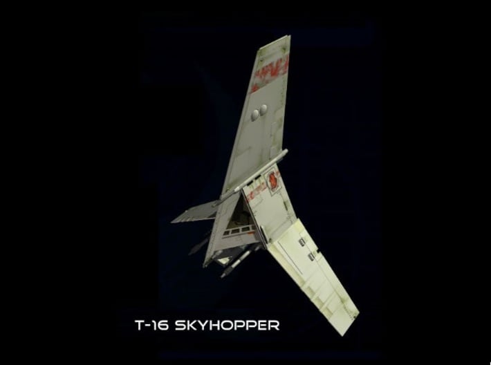 Incom T-16 Skyhopper #101 3d printed