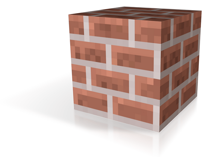 Brick Block 3d printed 