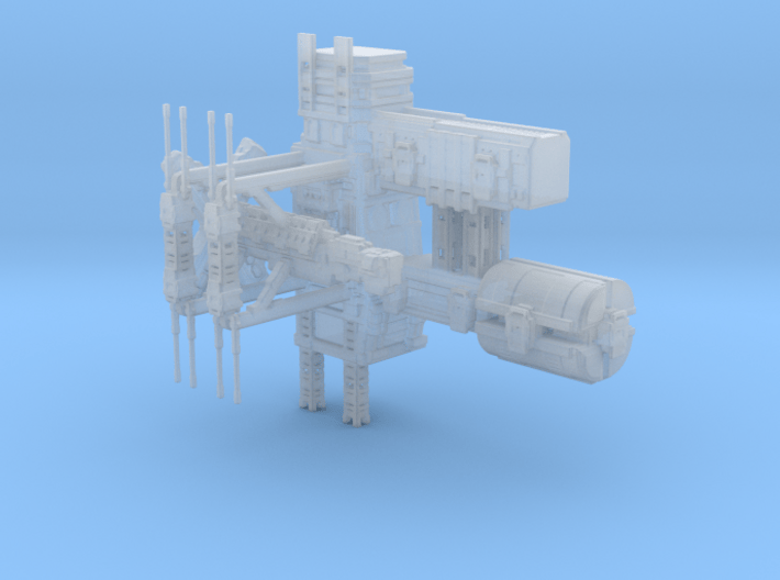 Aurora Class Deep Space station/ Refinery 3d printed