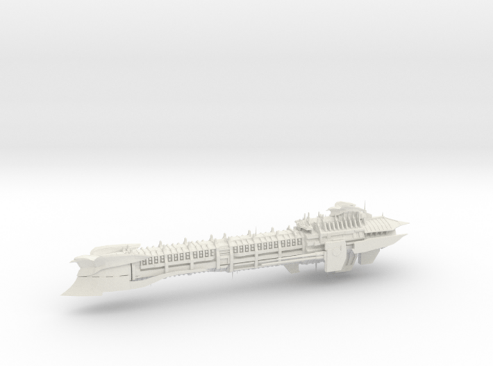 Imperial Legion Long Cruiser - Armament Concept 9 3d printed