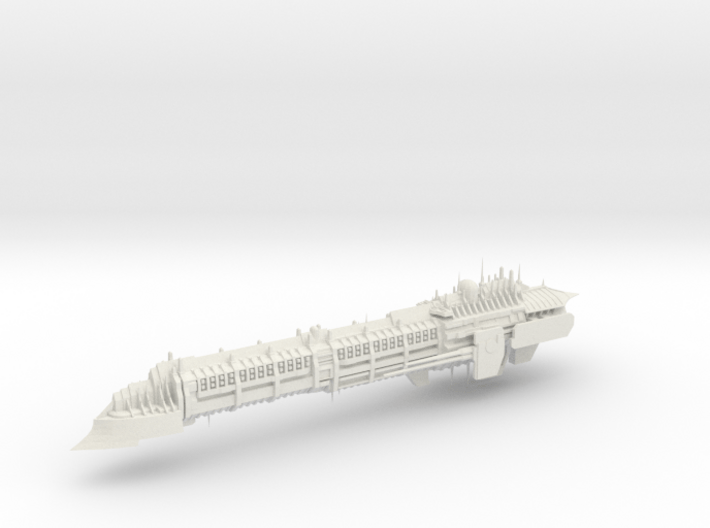 Imperial Legion Long Cruiser - Armament Concept 5 3d printed 