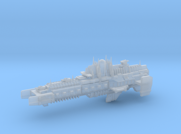 Imperial Legion - Battlebarge - Stoke Concept 1 3d printed