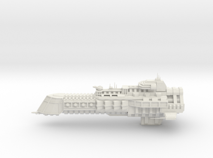 Imperial Legion Cruiser - Concept 4 3d printed 