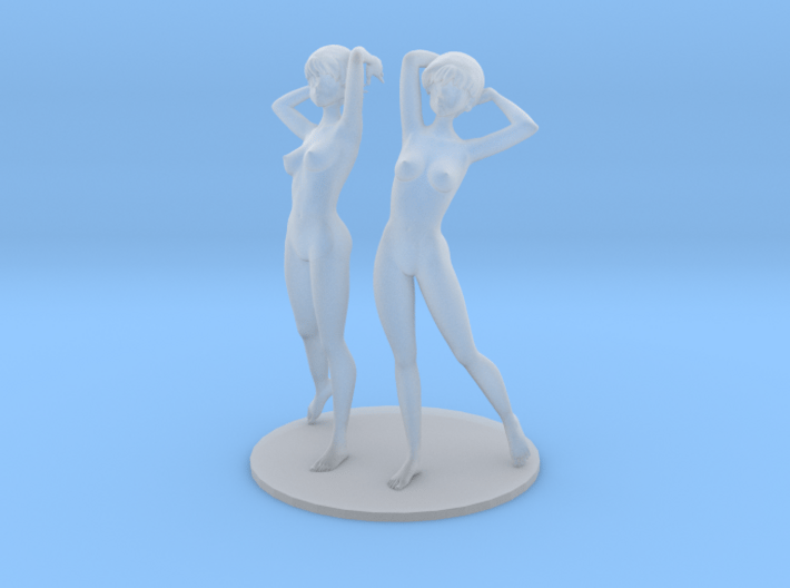 1/64 Nude Promotional Model Twins [18+] 3d printed