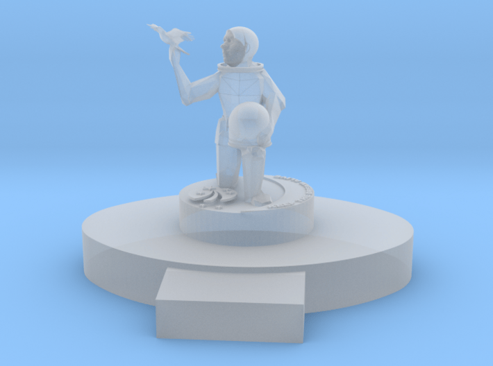 Lt Col Anderson Statue 3d printed