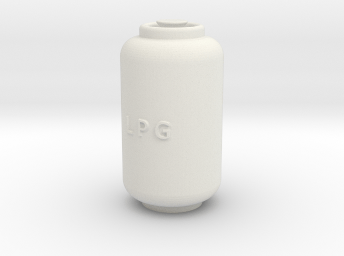Printle Thing Propane Cylinder 02 - 1/24 3d printed