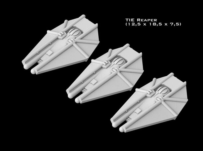 (Armada) 3x TIE Reaper 3d printed