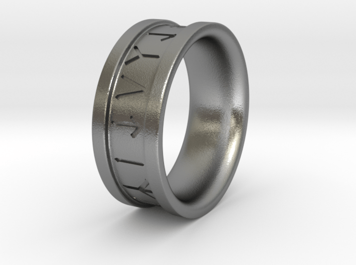 Rune Ring - Size 10 3d printed 