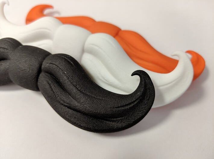 The Handlebar Bow Tie 3d printed 