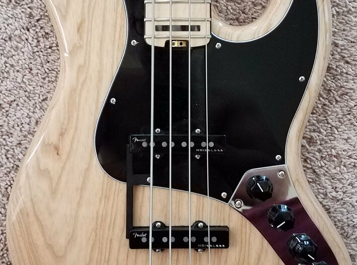 ThumbRail (Bridge)-fits Fender Amer Elite Jazz Ba 3d printed