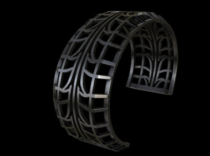 Tire Bracelet 3d printed 