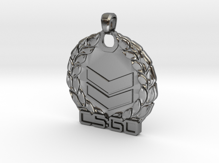 CS:GO - Silver 2 Pendant 3d printed 