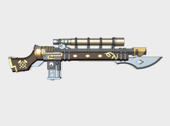 [Vegaram] 10x Bayoneted Long Guns w/Arms (L&R) 3d printed 