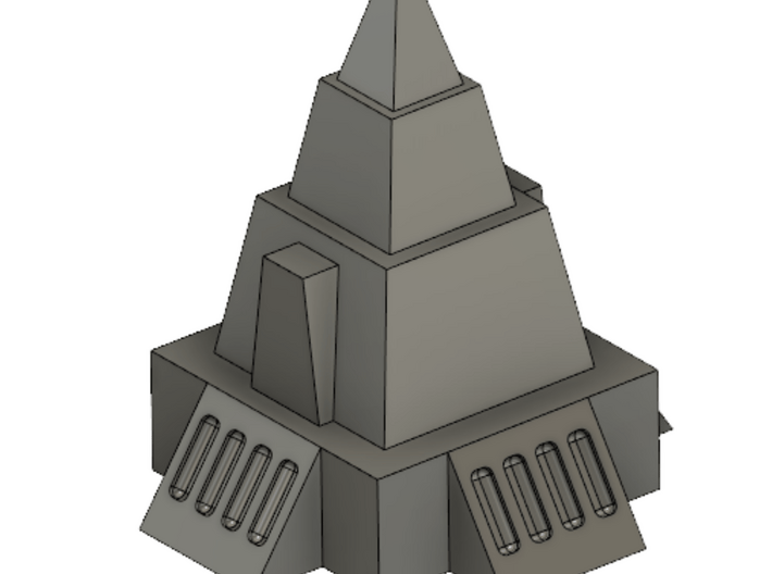2mm / 3mm Simple Temple 3d printed