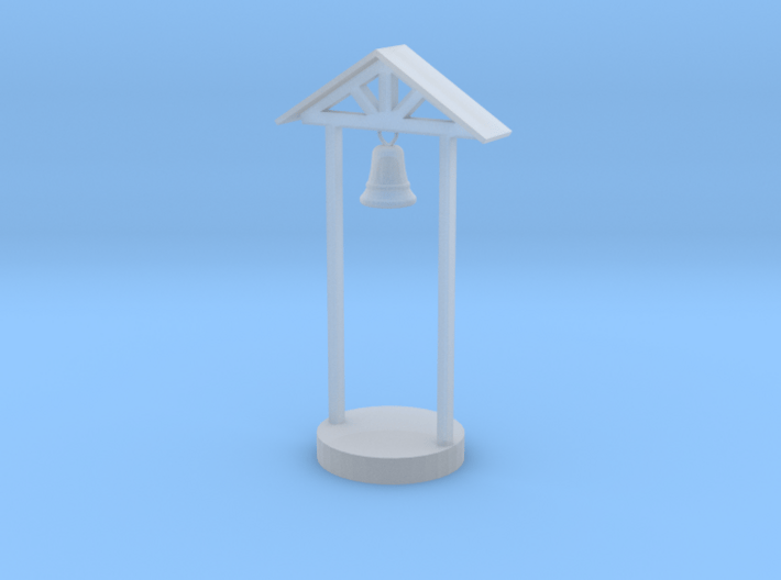 O Scale School Bell 3d printed This is a render not a picture