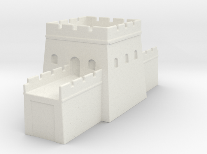 the great wall of china 1/350 tower s 3d printed