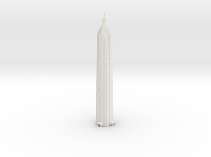 Jin Mao Tower - Shanghai (6 inch) 3d printed 