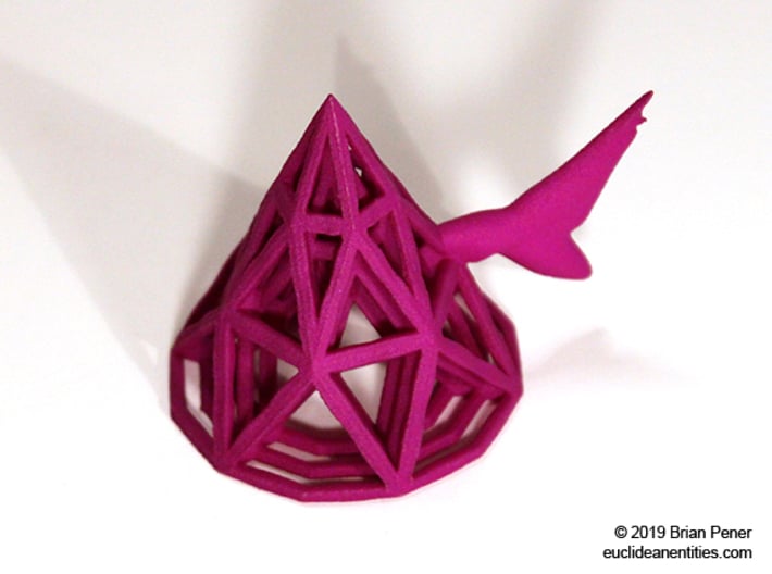 Cone-Shark 3d printed 