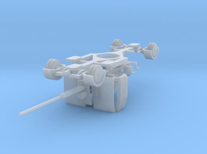 1/144 88mm L71 Flak 41 with Sd.Ah. 202 Trailer 3d printed 