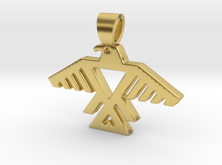 Native Thunderbird [pendant] 3d printed