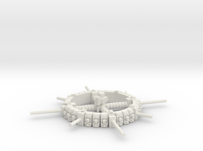 Merchant Space Station 3d printed