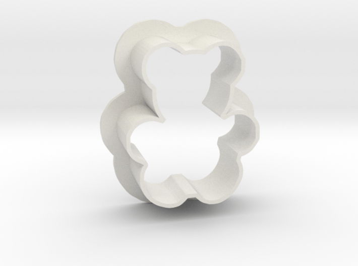 Teddy cookie cutter 3d printed