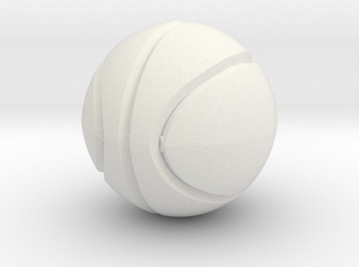 Printle Thing Basket ball - 1/24 3d printed 