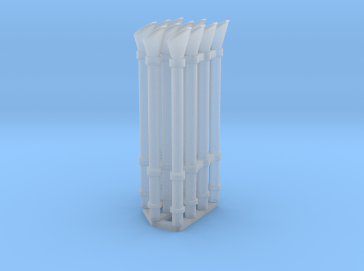 Voice pipe set 1/48 3d printed 