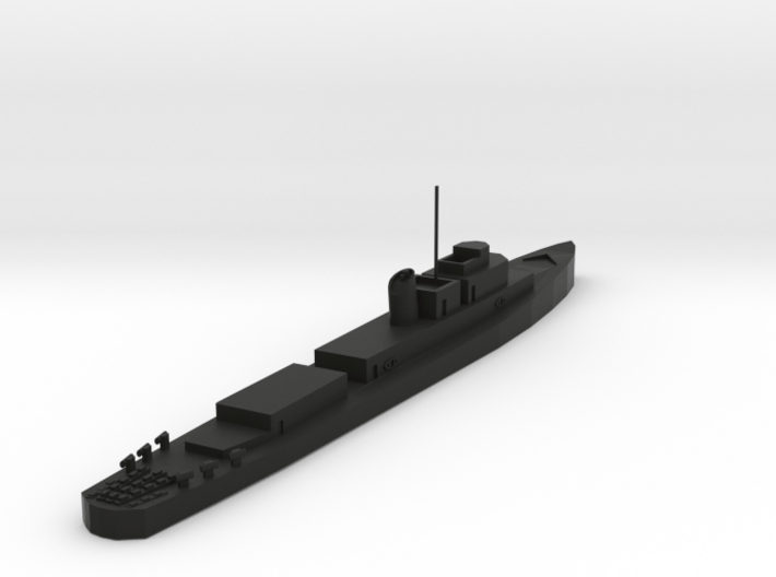 USS Evarts v2 3d printed 