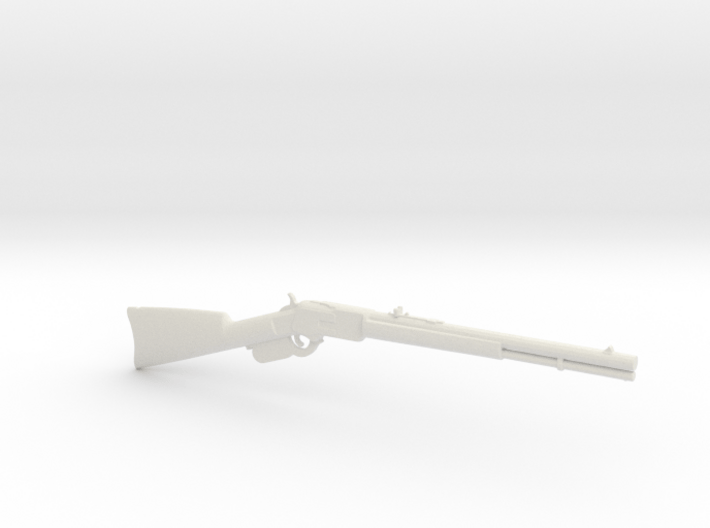 1:12 Miniature Winchester 1873 Rifle 3d printed 