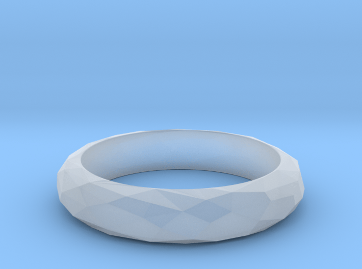Low Poly Ring Narrow 3d printed 