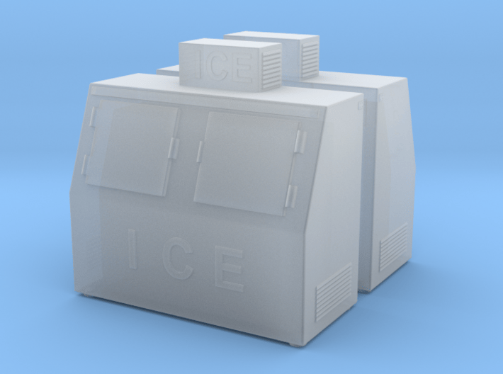 Ice Machine 01. HO Scale (1:87) 3d printed