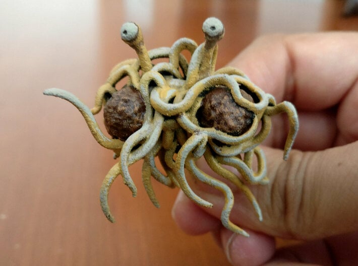 (Legion) Flying Spaghetti Monster 3d printed 