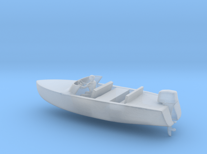 Printle Thing Speed Boat 2 - 1/48 3d printed