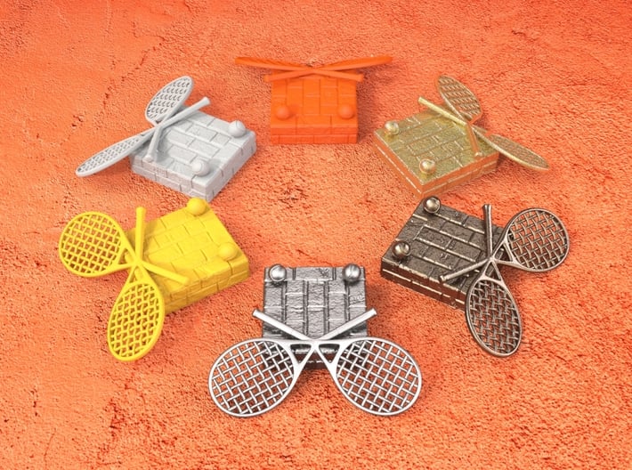 RACQUETS STAND for the Tennis Ball Ring Box 3d printed The Ball Ring Box and  Insert Ring Holder are sold separately.