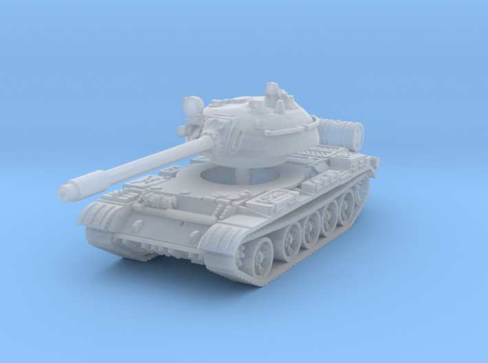 T55 Tank 1/144 3d printed 