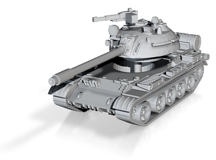 T55 A Tank 1/200 3d printed