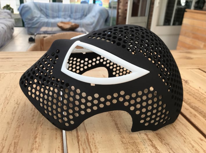 Black Suit Face Shell  - 100% Accurate Raimi Mask 3d printed 