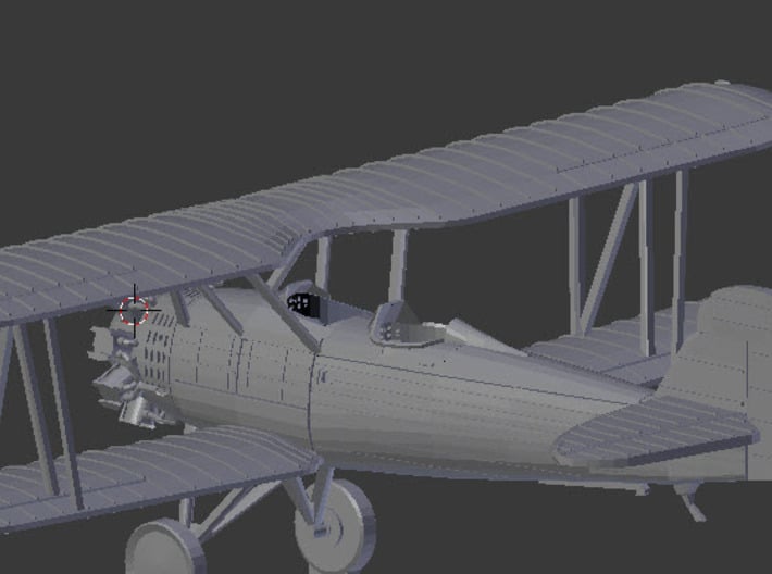 Vought O2U-2 1930s Scout \ Fighter 3d printed