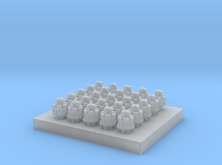Slotted Nut Set 1:20.3 3d printed 