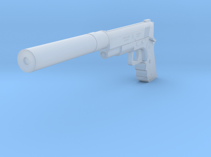 1:3 Silverballer Hitman Gun 3d printed