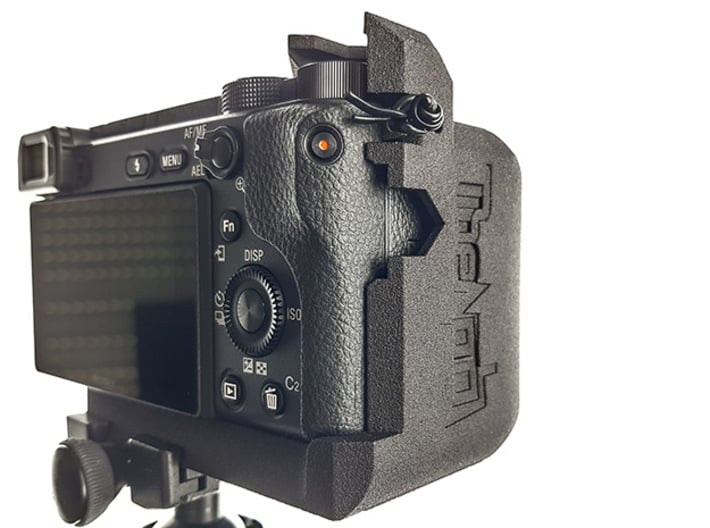 CAMERA GRIP for Sony A6400 3d printed 