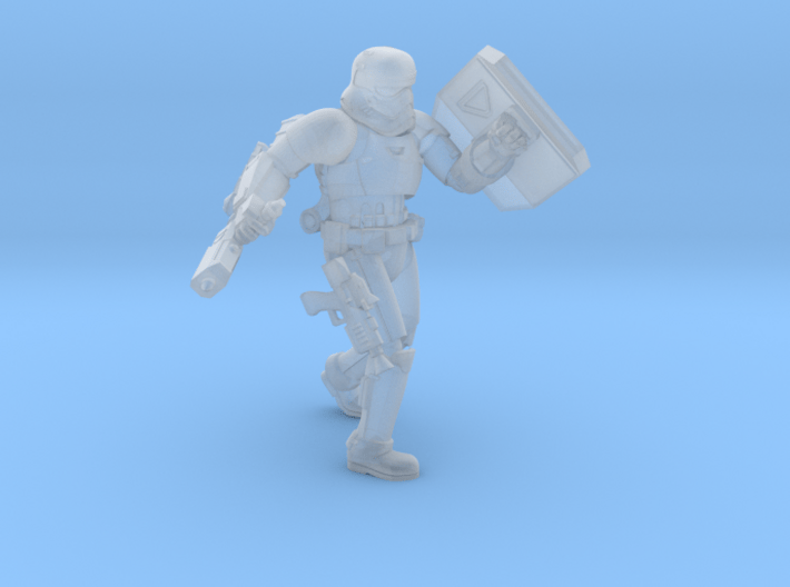 First Melee Trooper A3 3d printed 