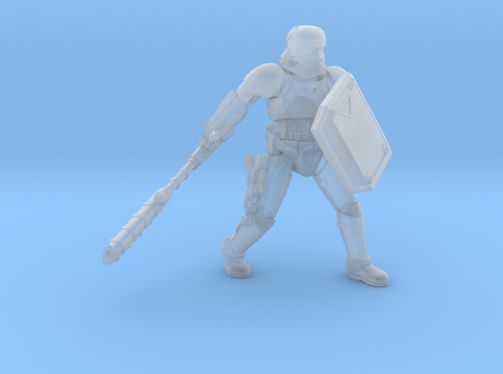 First Melee Trooper A4 3d printed 