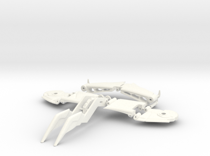 Parts for TFTM 2007 voyager Megatron 3d printed 