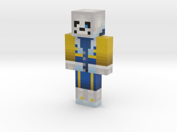 2019_04_11_outertale-sans-12918736 | Minecraft toy 3d printed 